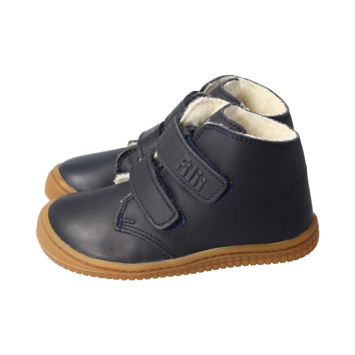 MB4213-W2 navy SOFT-FEET BIO nappa wool velcro Weite/M