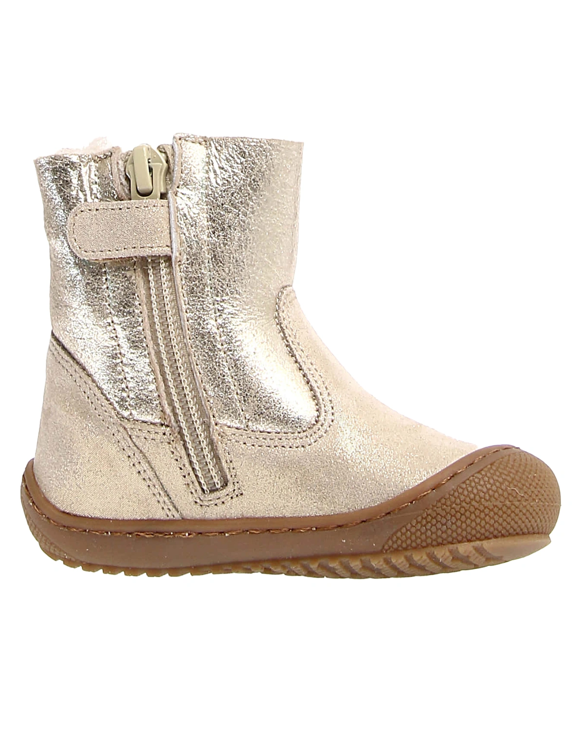 Lauflern-Stiefelette COZY HUG gefüttert in gold