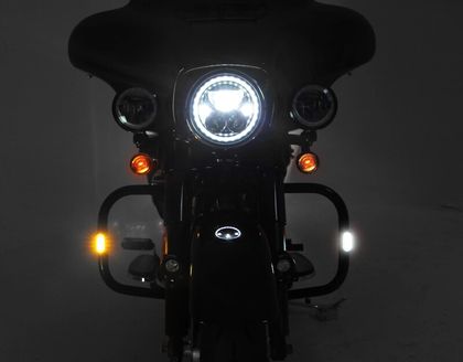 Clignotant Denali avant T3 SwitchBack LED - la paire Universel