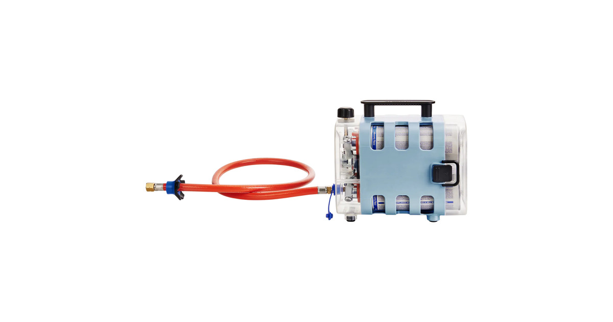 CadacQuad Power Pak houder  (Grijs/transparant)