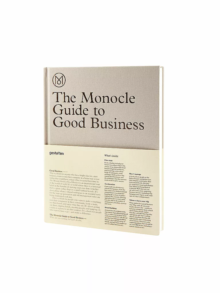 SUITE Buch - The Monocle Guide to Good Business (Tuck) keine Farbe