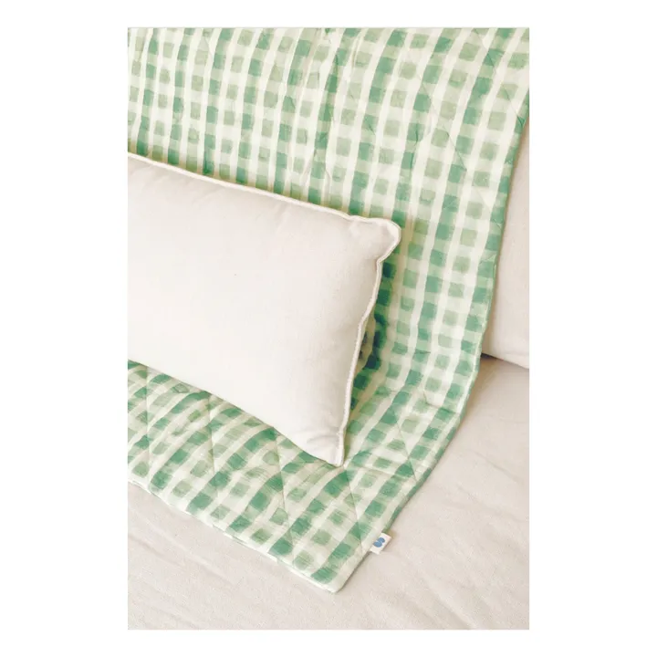 Soft Spot Couverture matelassée en coton bio 90x110 cm | Edamame