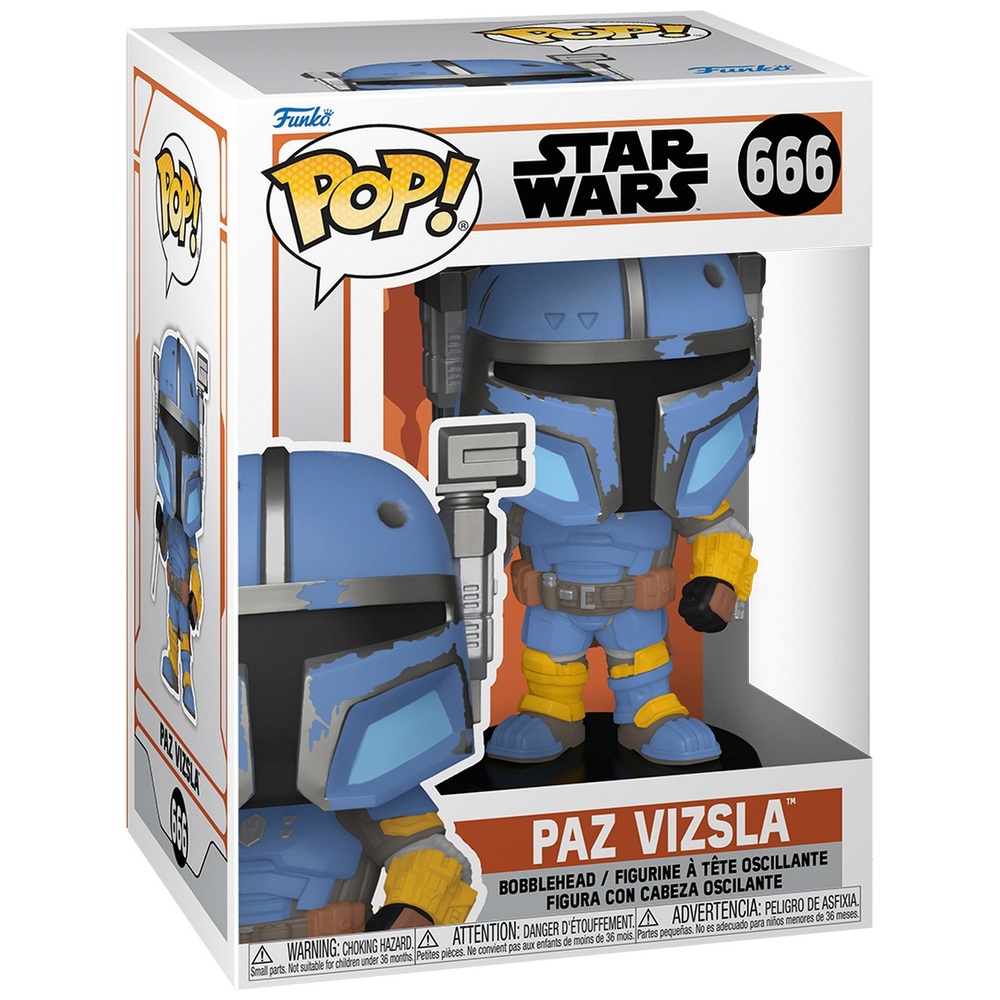 POP! Vinyl 666: Star Wars Mandalorian Paz Vizsla