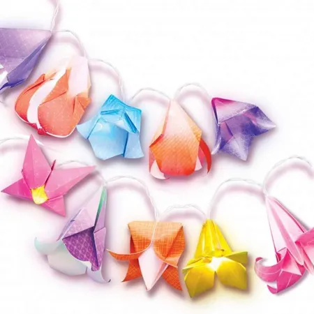 HCM KidzMaker Flower Lights: Origami-Blumenlampen