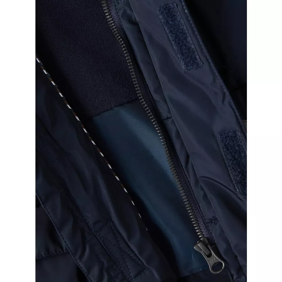 name it Outdoorjacke Nmfsmedow Silver Mink