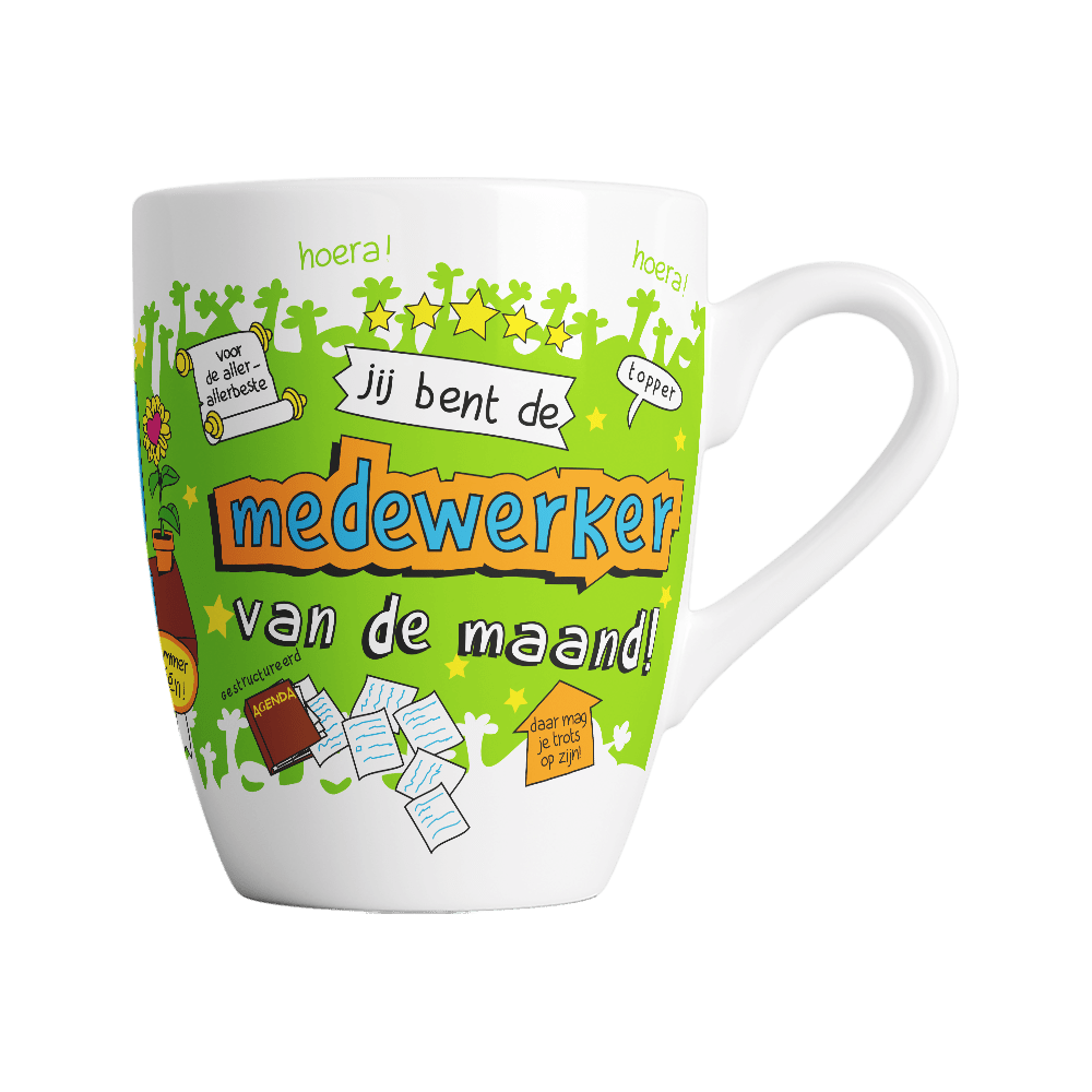 Medewerker Van De Maand Mok Groen