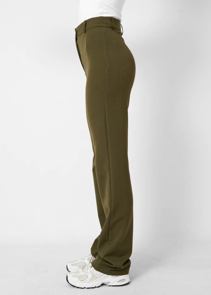 Romy pantalon tall army groen