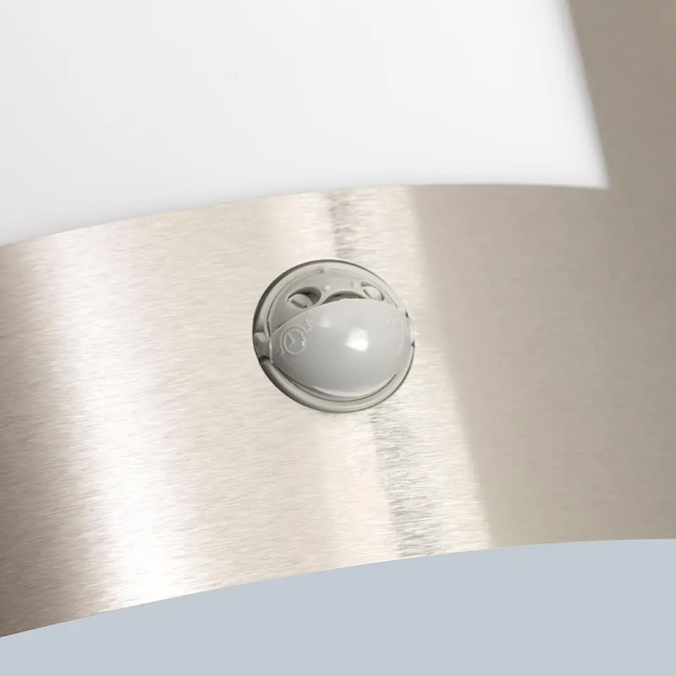 Qazqa buitenlampen met sensor emmerald zilverkleurig e27