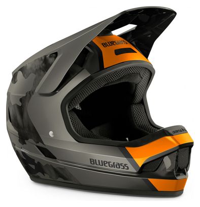 Casque Intégral Bluegrass Legit Camo Orange Mat 2022