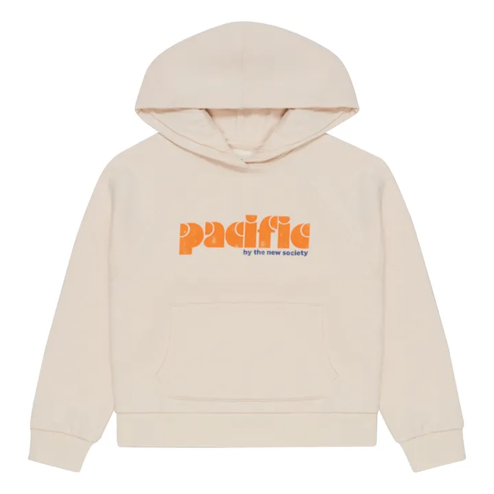 the new society Hoodie Newbury | Ecru