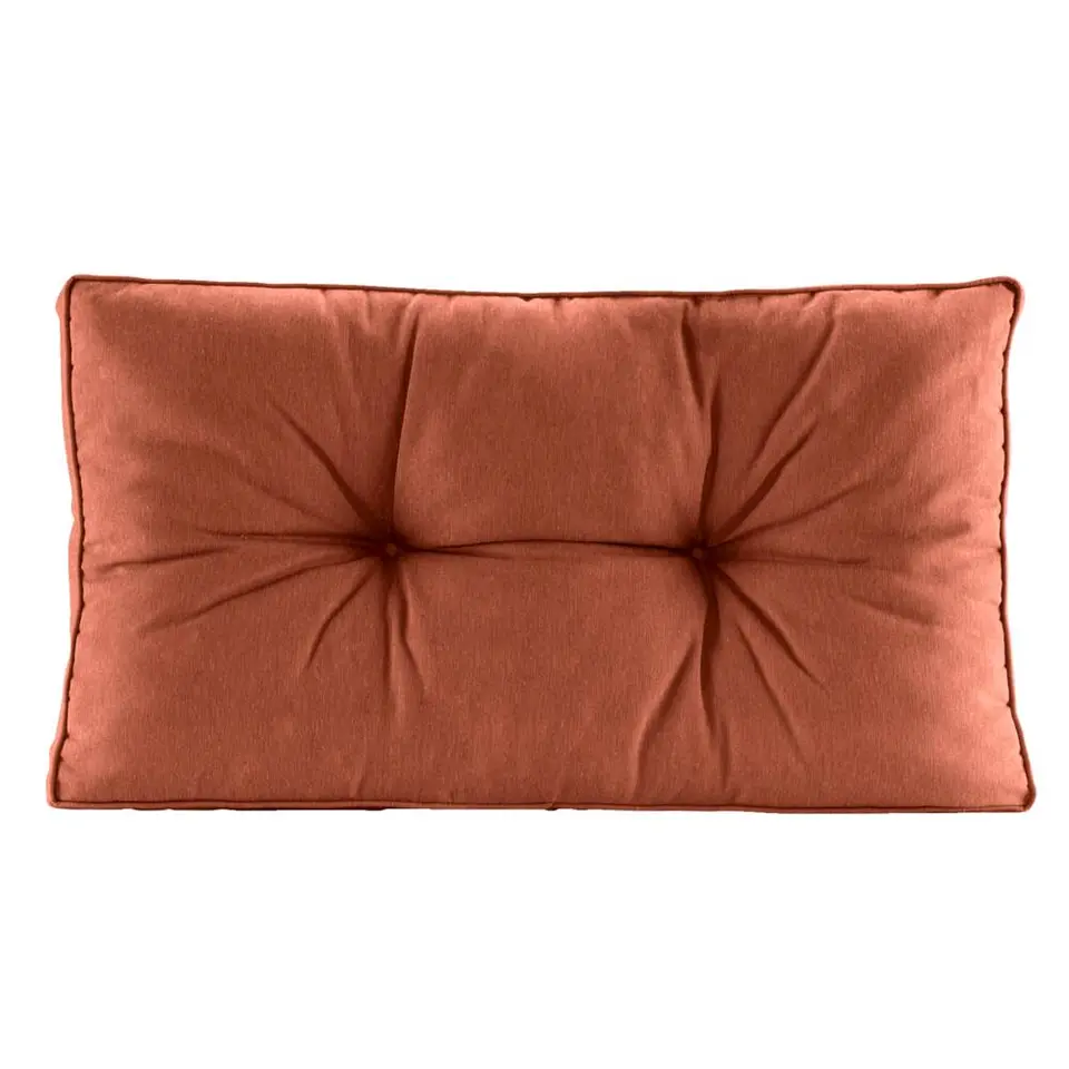 Loungekussen Florence rug - terracotta - 60x43 cm