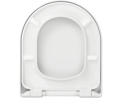 REIKA Yodo toiletzitting, wit, met soft-close mechanisme en Quick&Clean.