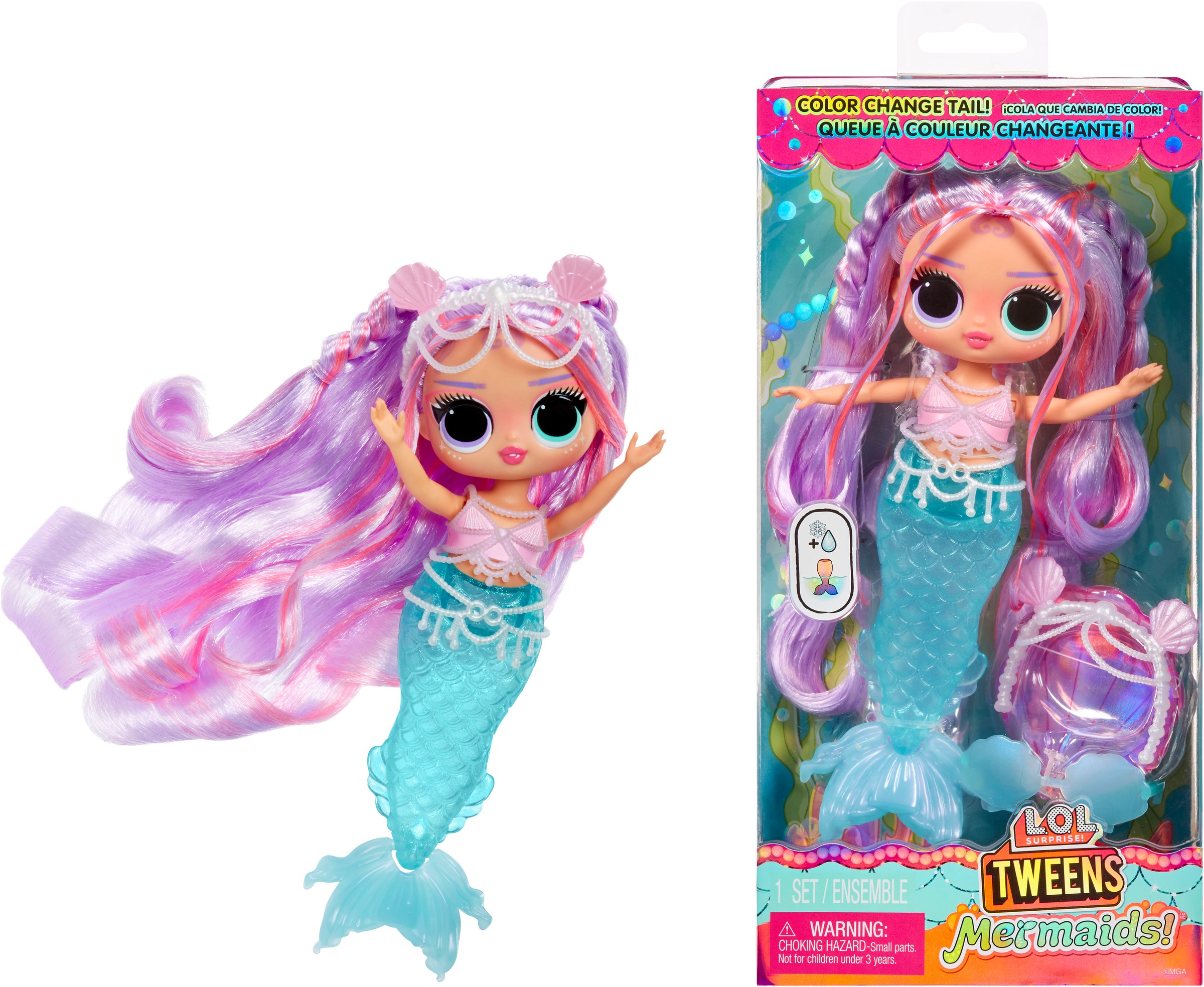 L.O.L. SURPRISE! Anziehpuppe »L.O.L. Surprise Tweens MERMAID Doll - Lana Marine«