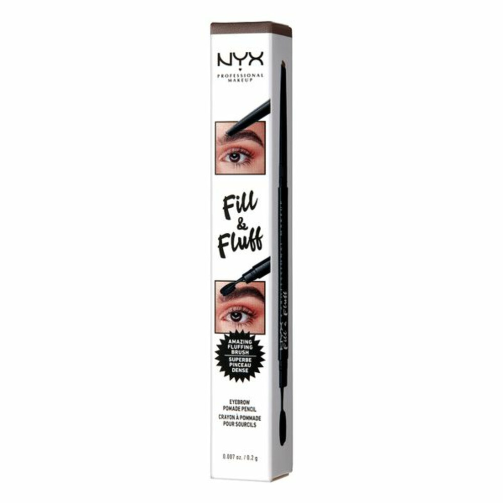 NYX Fill & Fluff Wenkbrauw Pomade Potlood Chocate0.2 gr