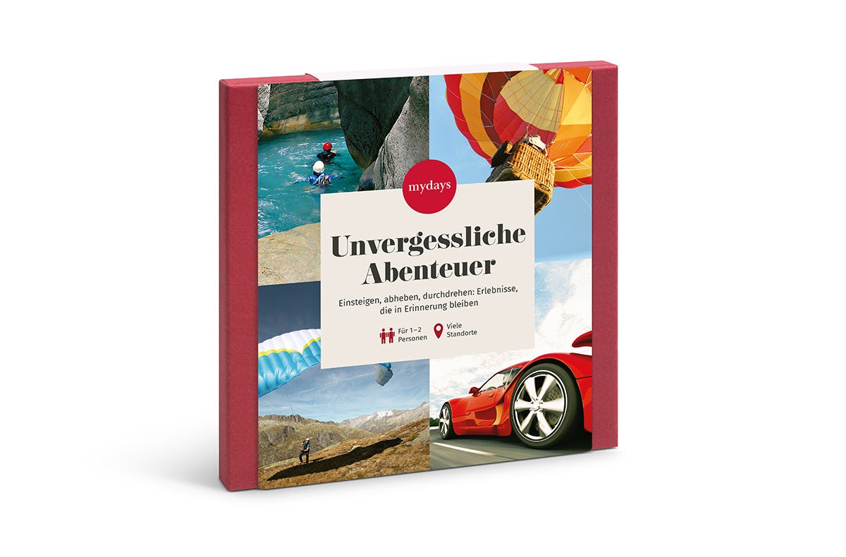 Geschenkbox Unvergessliche Abenteuer