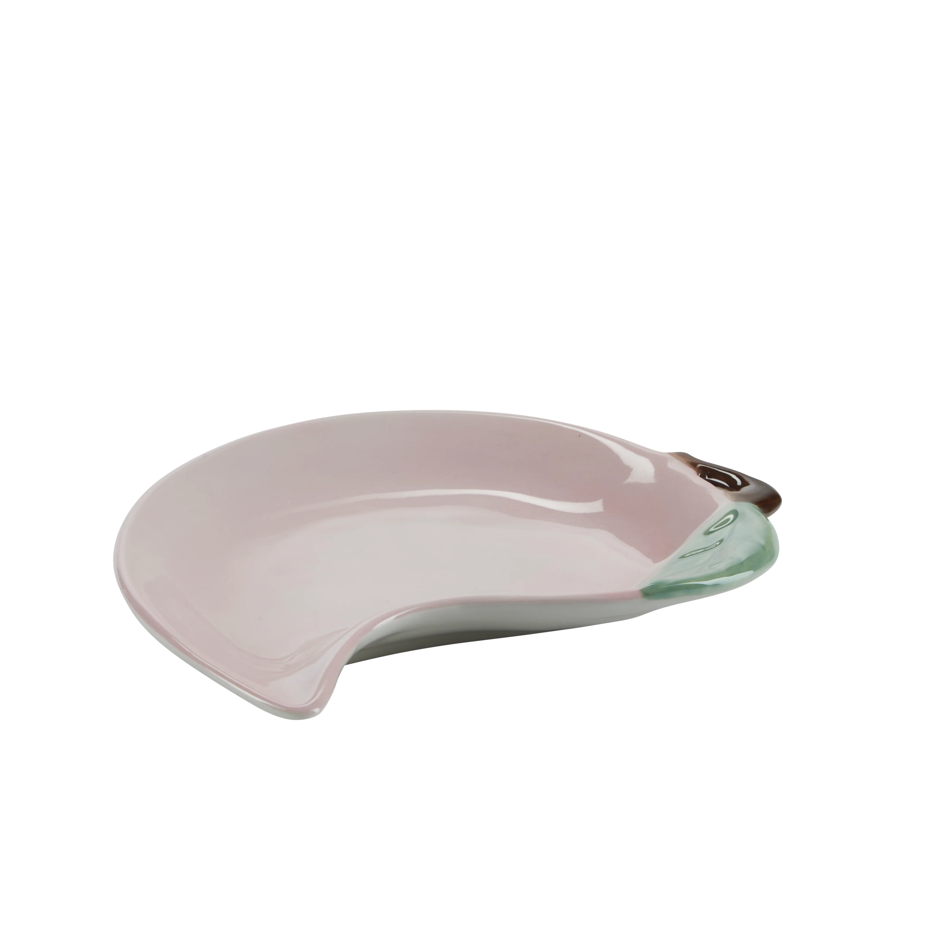 Bahne Interior  Aubergine tallerken, lilla - L17 cm.