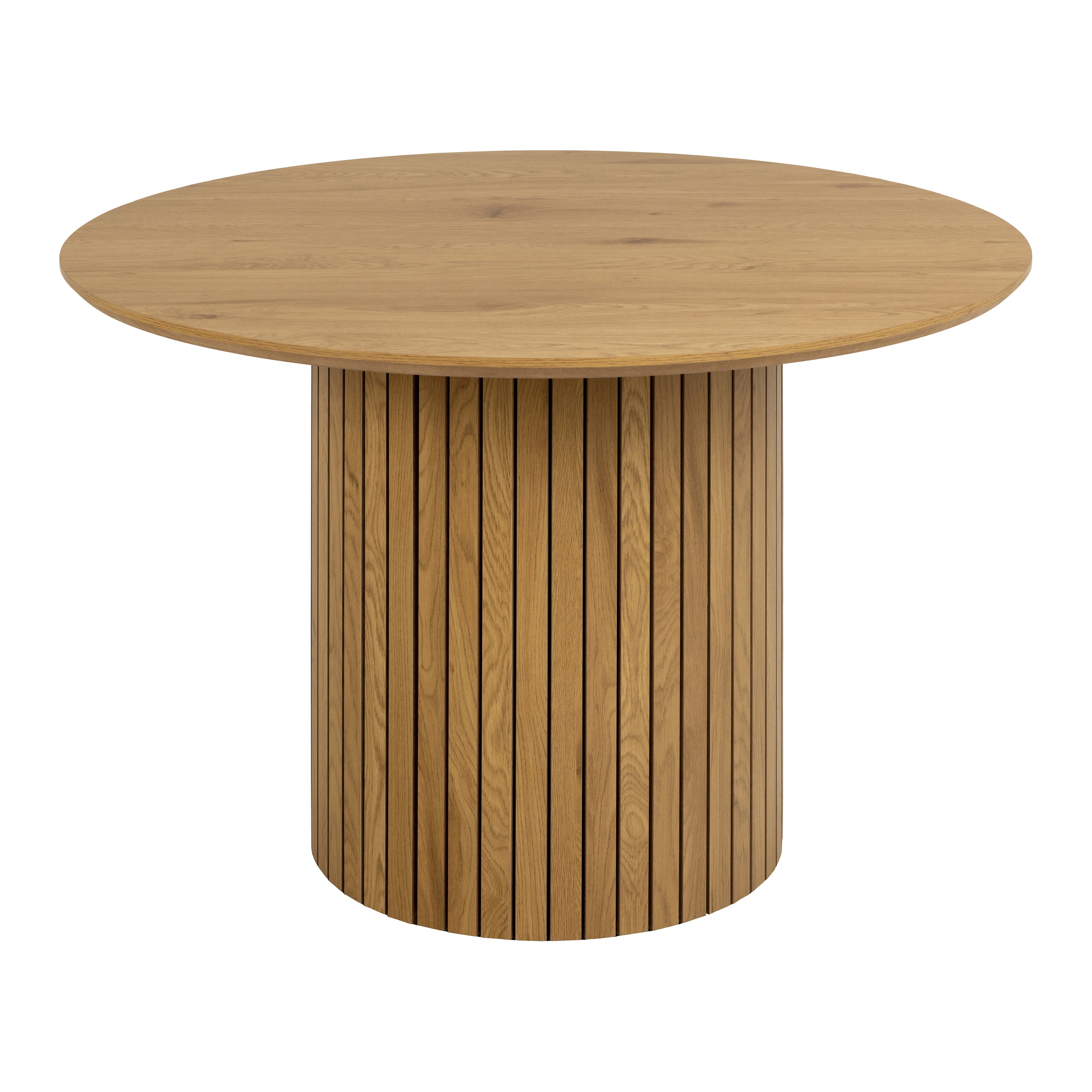 by fonQ Column Eettafel - Ã 120 cm - Eiken
