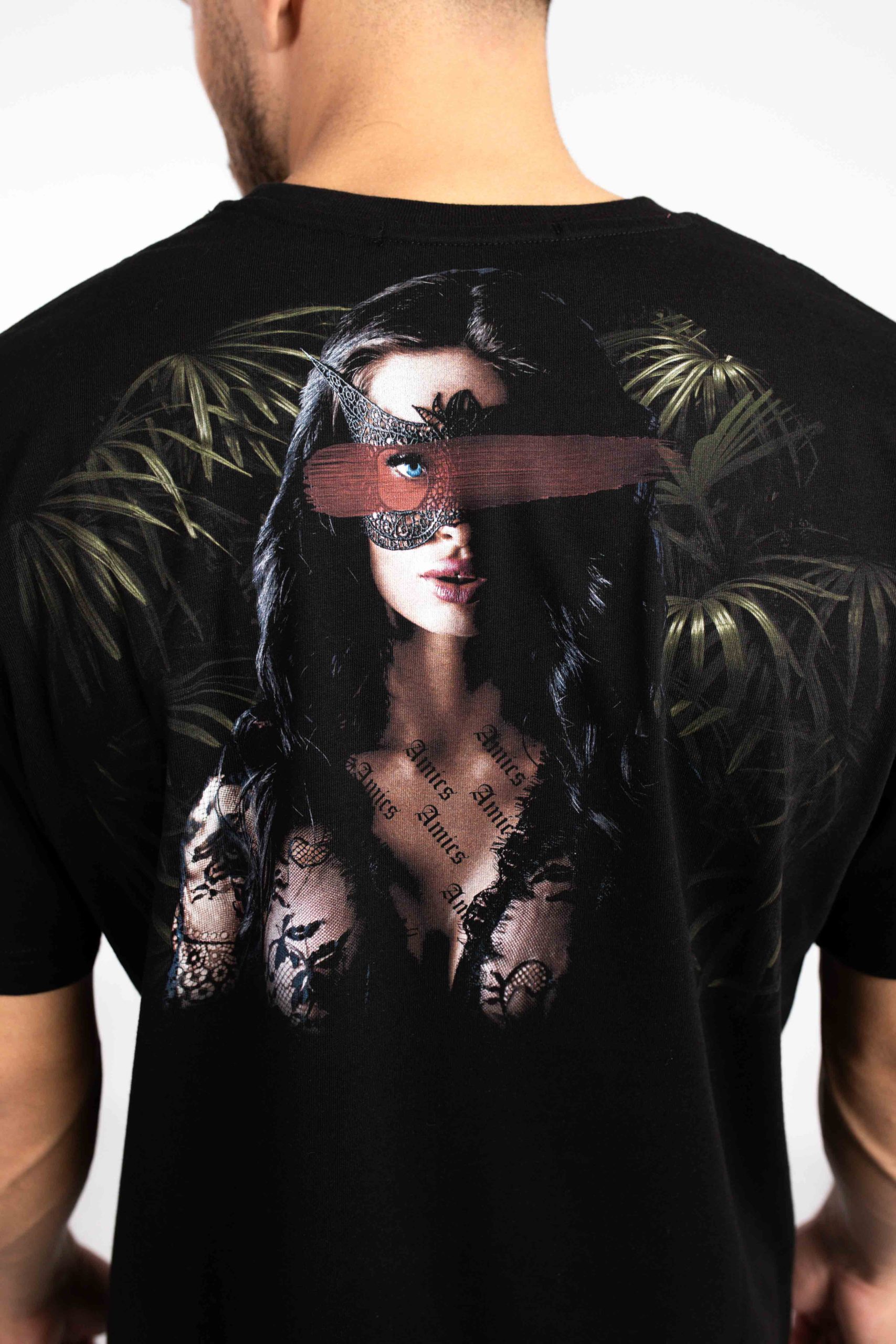 AMICS Vicki T-Shirt Zwart