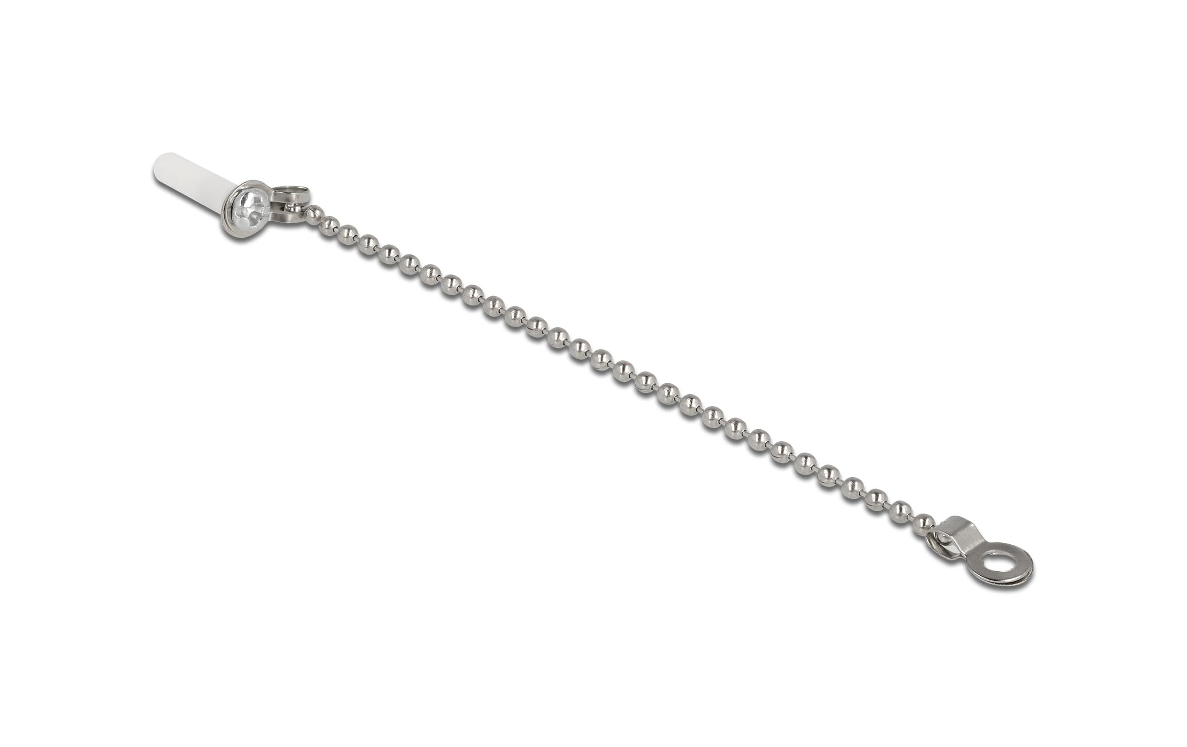 Staubschutz Für LC Stecker mit Kette, 1 Stk, weissDelock LWL Staubschutzkappe mit Kette für LC Stecker weiss