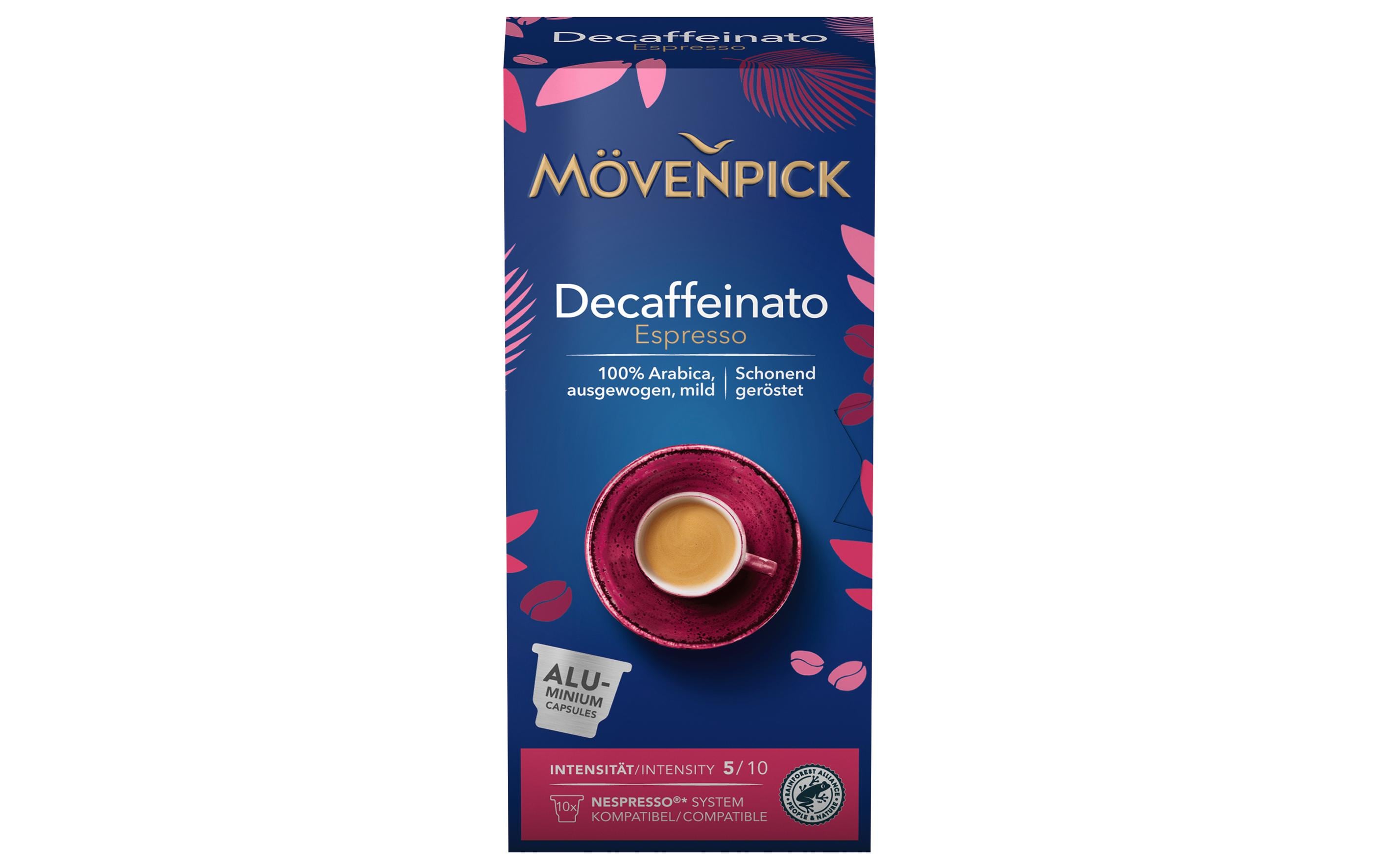 Kaffeekapseln Decaffeinato Espresso 10 StückKaffeekapseln für Nespresso Maschinen