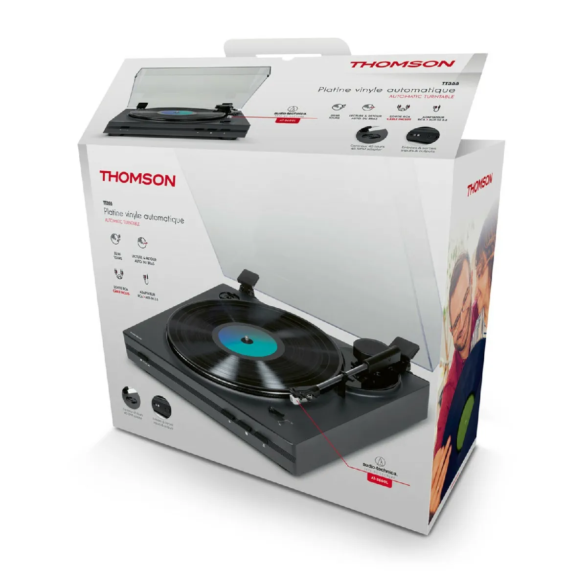 Thomson TT355 Platine Vinyle Automatique