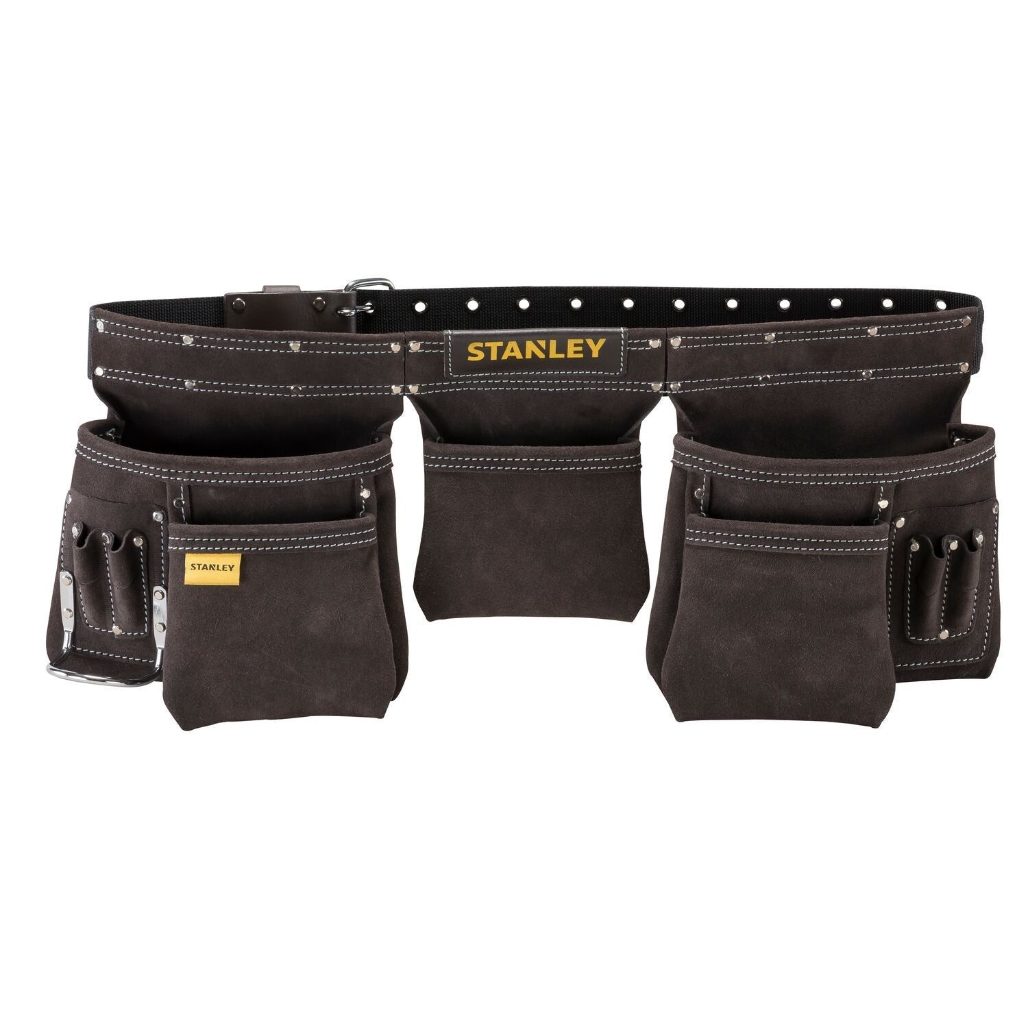 Stanley STST1-80113 Dubbele Gereedschapsgordel met Riem en Hamerhouder
