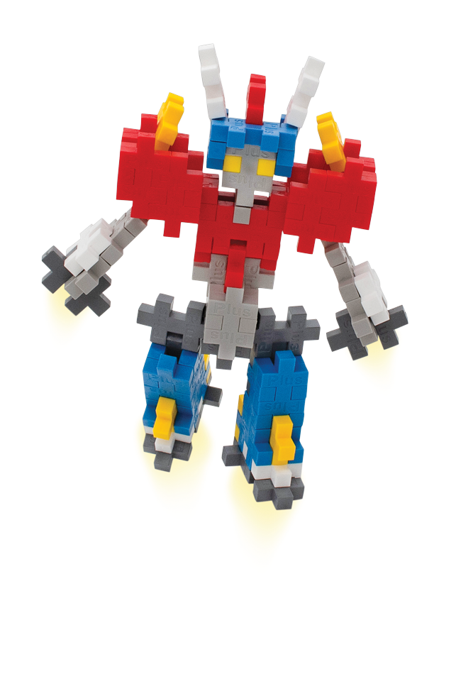 Plus-Plus - Mecha Bot / 100 pcs Tube