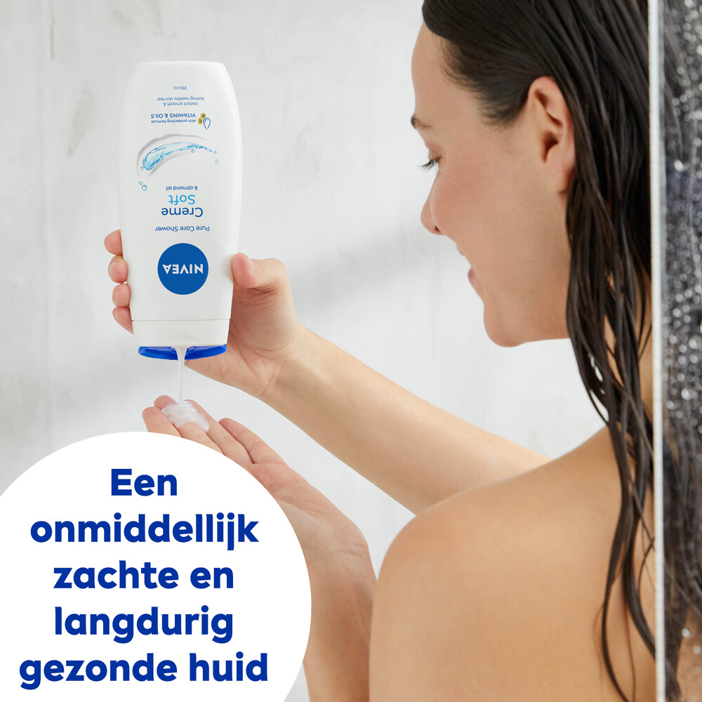 6x Nivea Douchecrème Soft250 ml