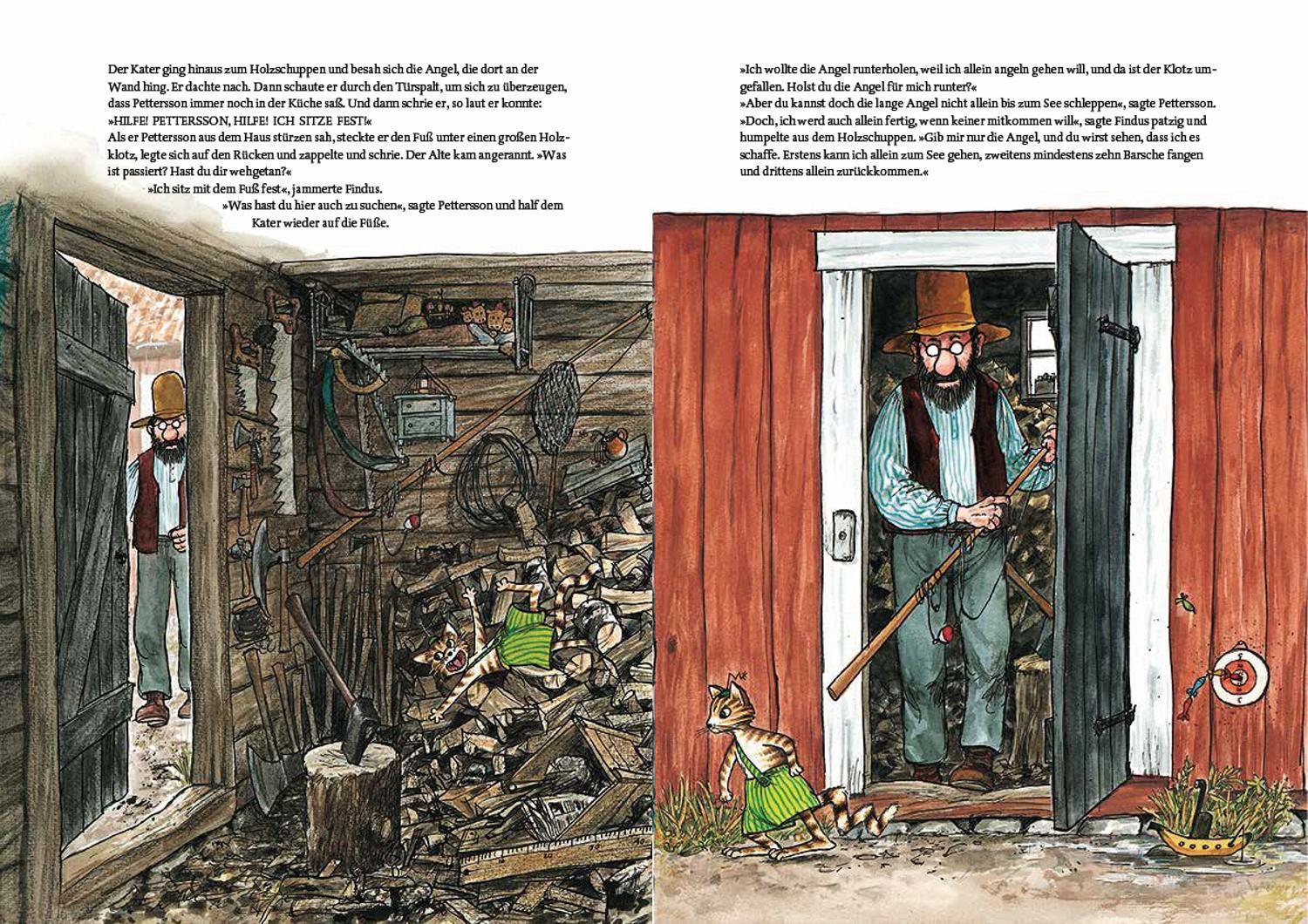 Pettersson und Findus. Armer Pettersson