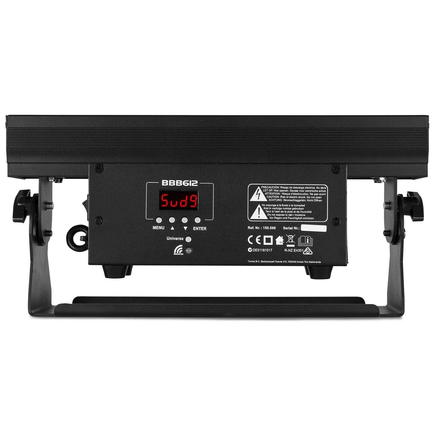 BeamZ BBB612 accu LED-bar 6 LED’s