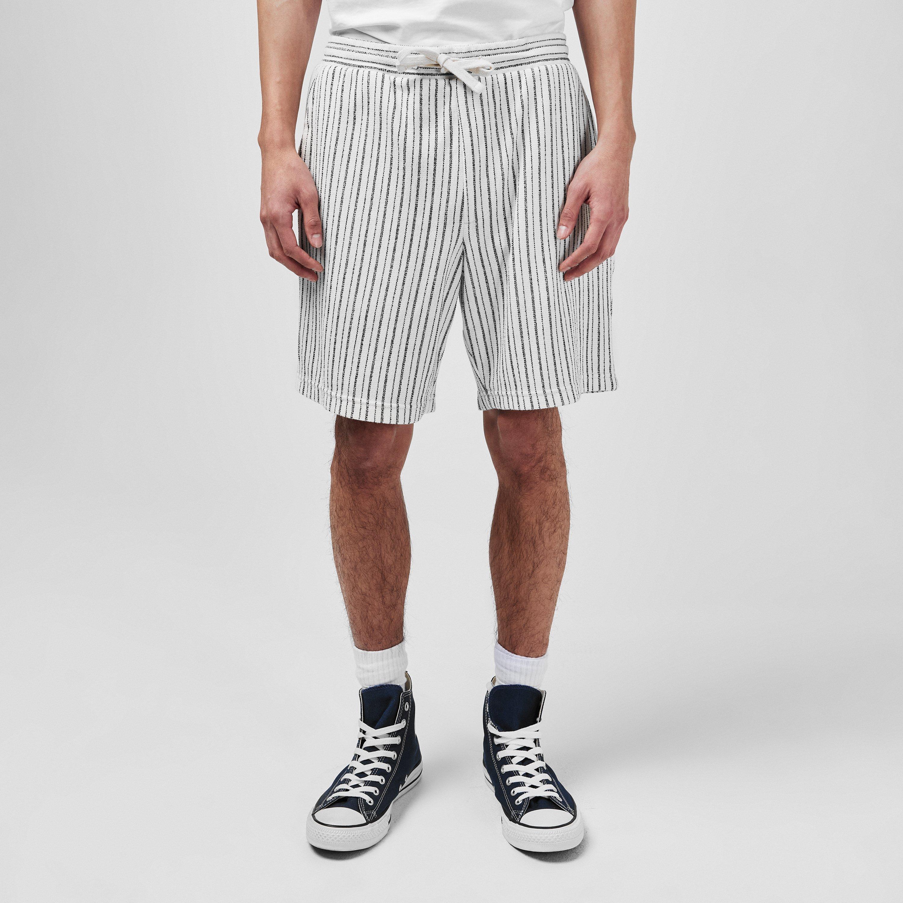 Fabric Strpe Short Sn
