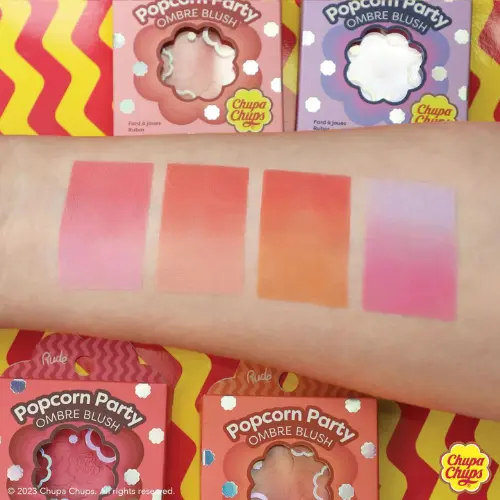 x Chupa Chups Popcorn Party Ombre Blush Berry Blast
