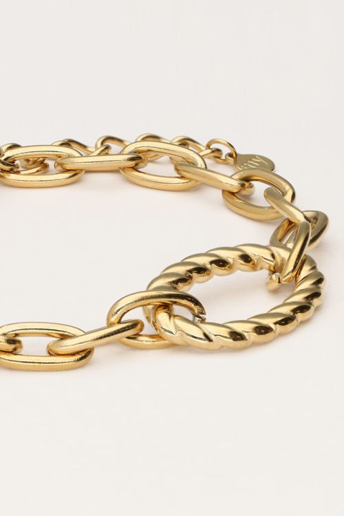 Iconic statement armband ovaal