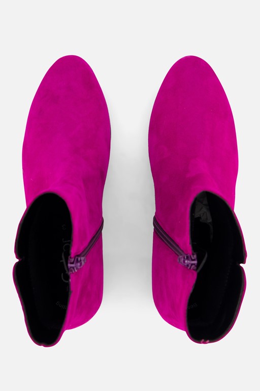 Gabor Enkellaarsjes paars Suede