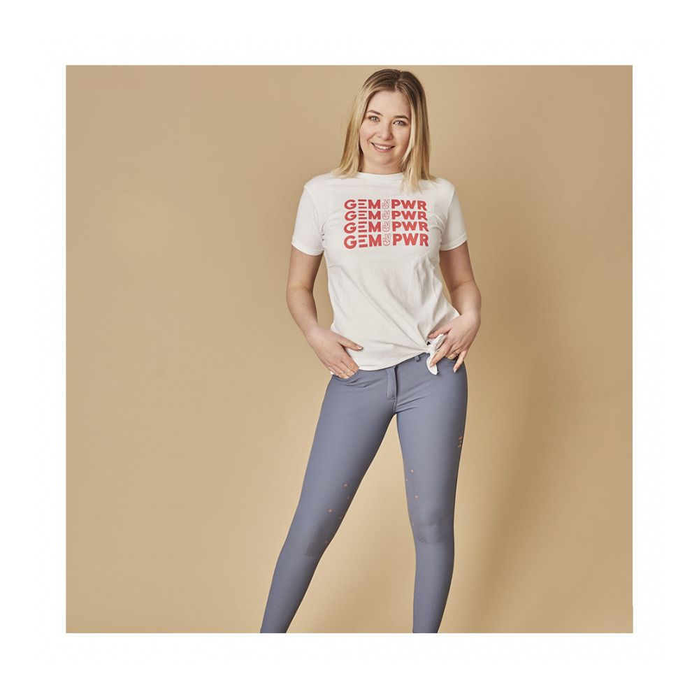 Gem HONEY - Tee-shirt Femme blanc