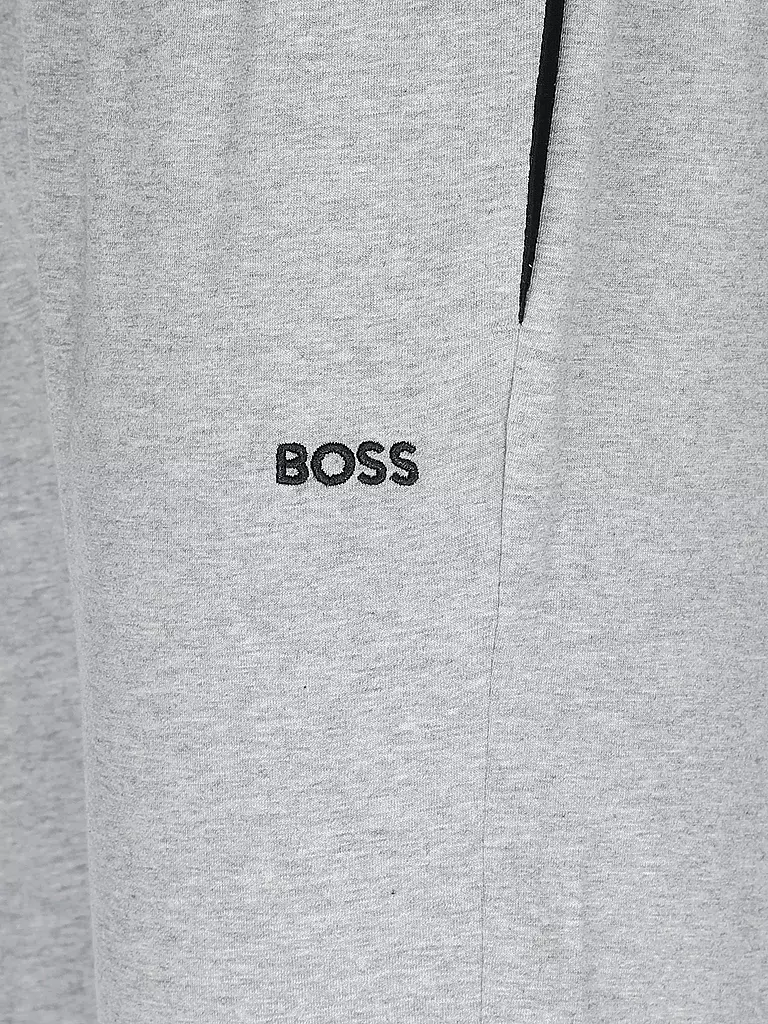 BOSS Loungewear Jogginghose hellgrau