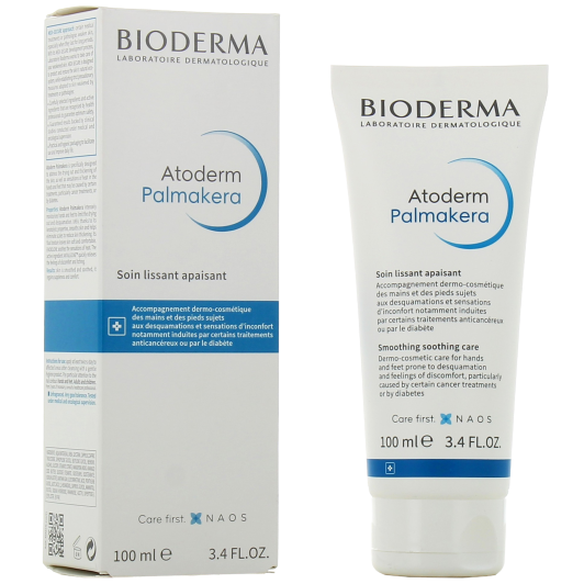 Soin lissant apaisant mains et pieds Atoderm Palmakera Bioderma