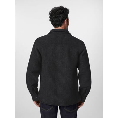 Herren-Overshirt, Anthrazitmelange