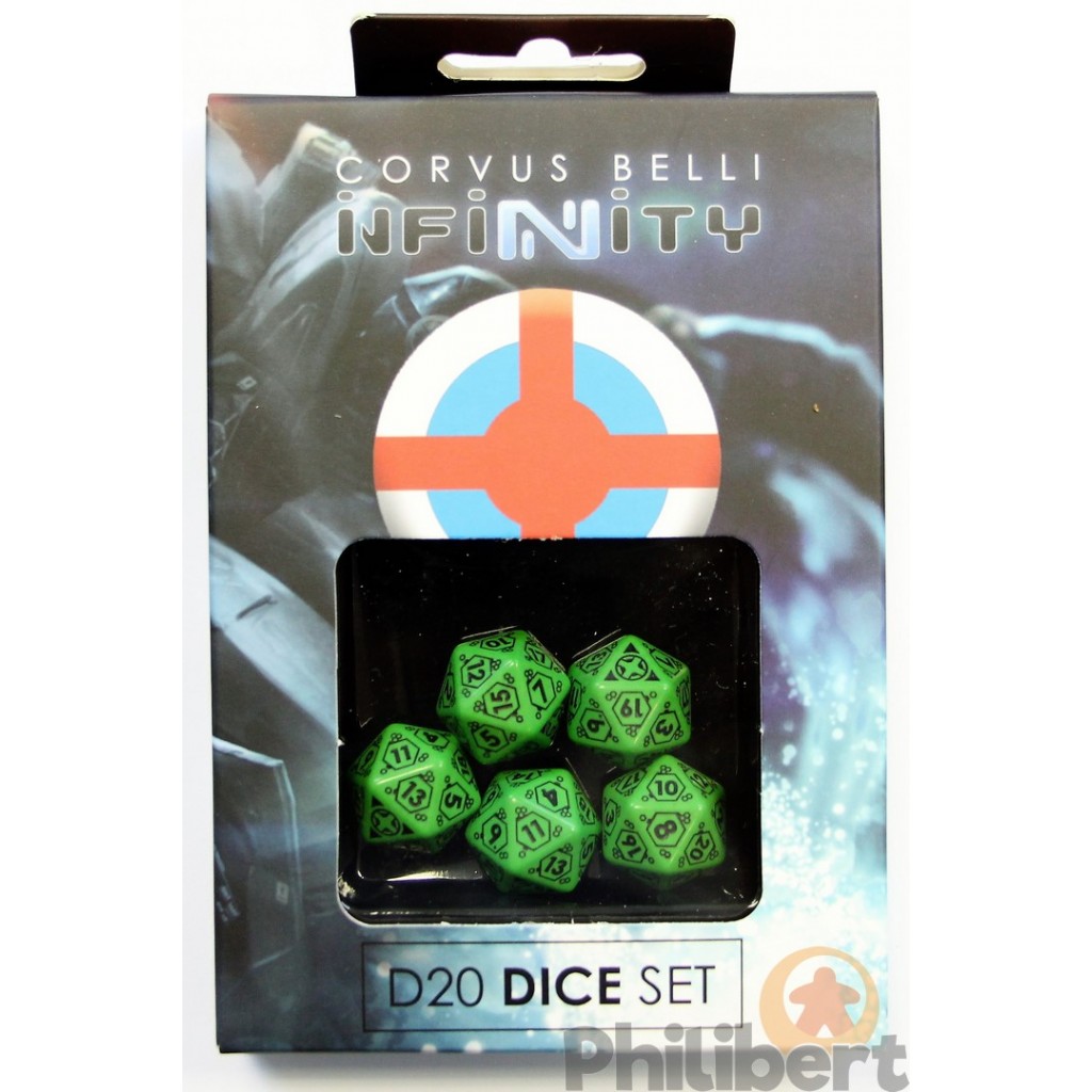 Infinity - Ariadna D20 Dice Set