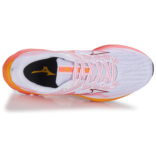 Mizuno - WAVE RIDER 27 - Blanc / Orange