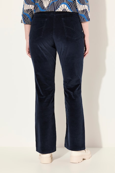 Cordhose Marie, Bootcut, Komfortbund, Biobaumwolle