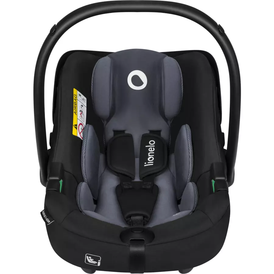 lionelo Babyschale Astrid i-Size Black Grey