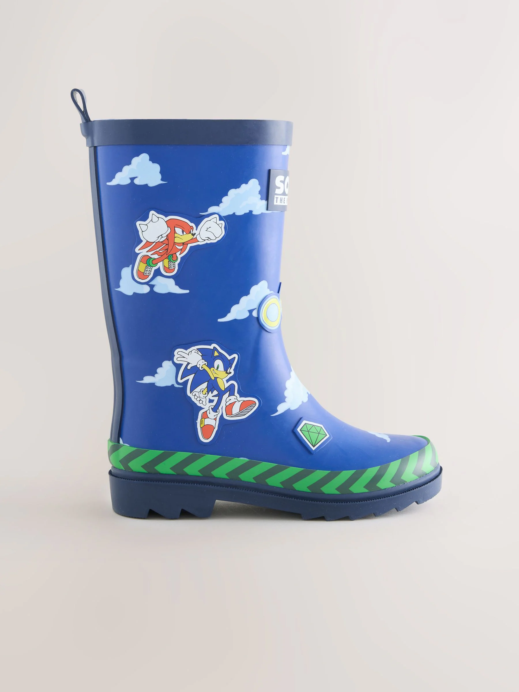 Blauw - Sonic Rubber Wellies