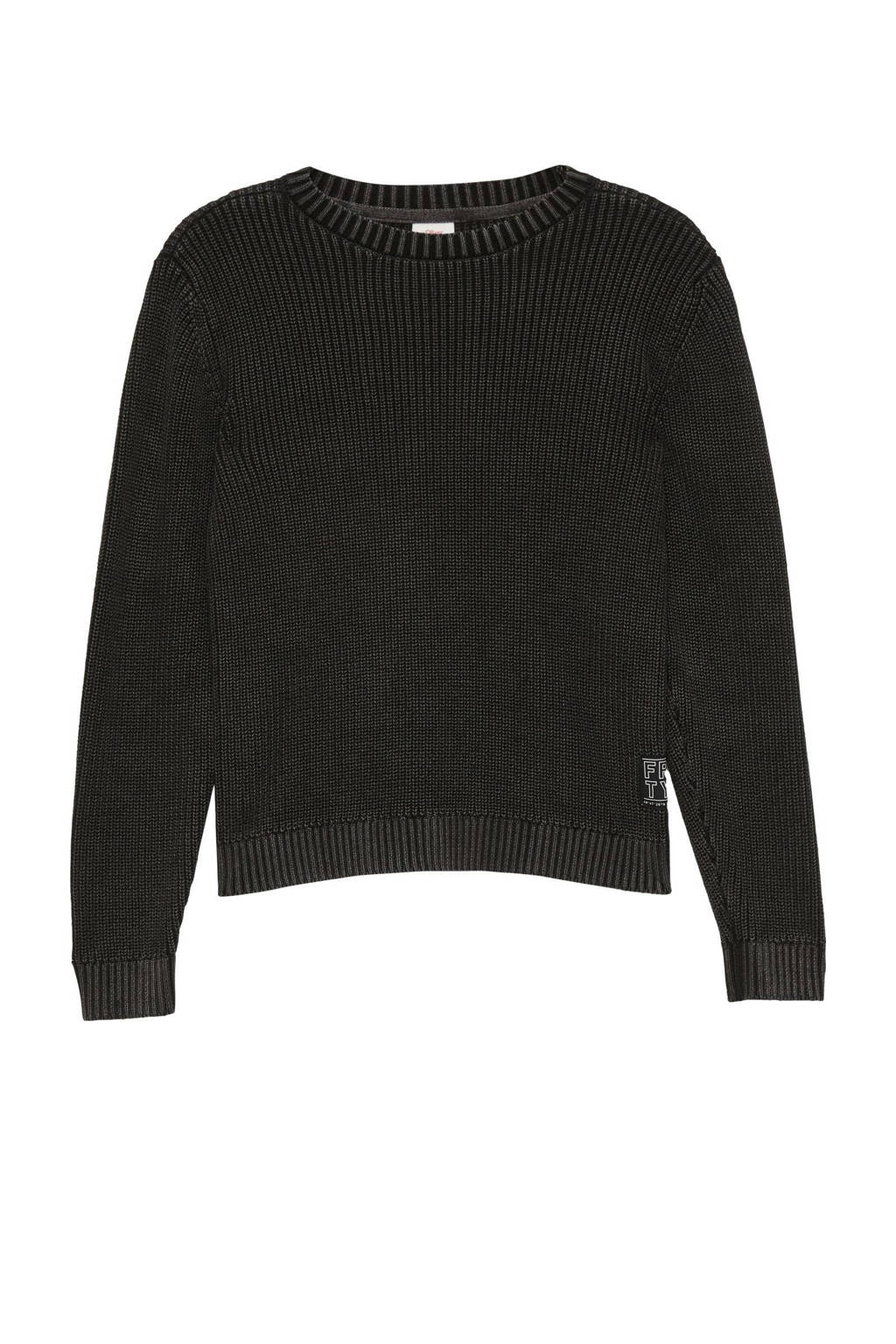 s.Oliver pullover zwart