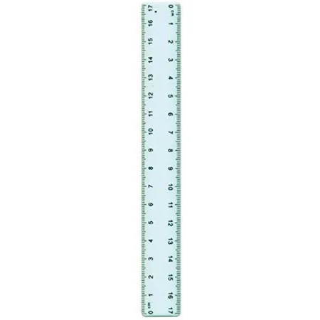 Toppoint 42003 Lineal 17cm, farbig sortiert