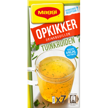 MAGGI Opkikker Drinkbouillon Tuinkruiden 7 x 3,7 g