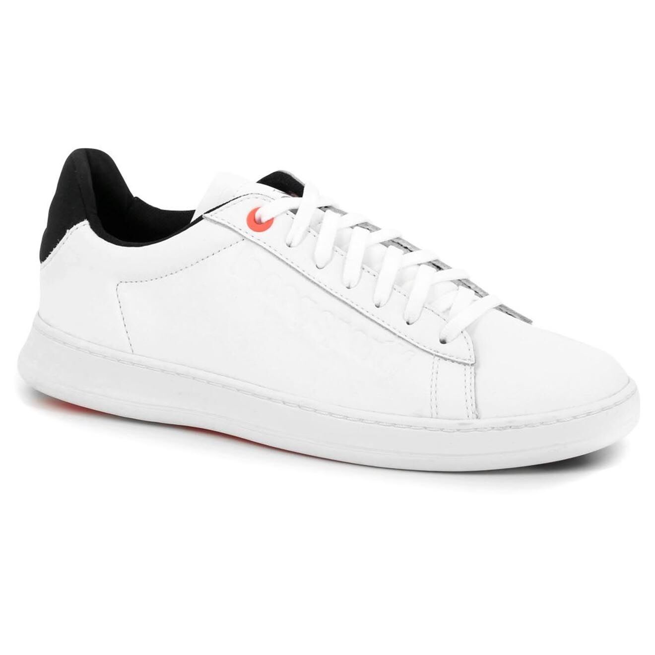 Le Coq Sportif Baskets en Cuir Break W Tech blanc/noir