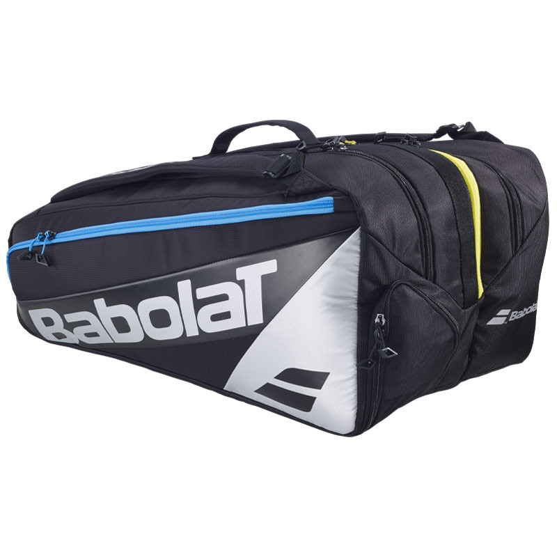 Sac de Padel RH Pro noir (rouge-bleu-jaune)
