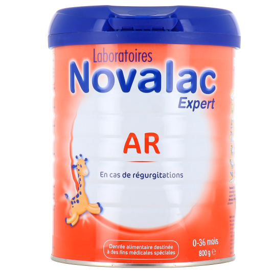 Lait anti régurgitations Novalac AR - Bébé 0 à 36 mois