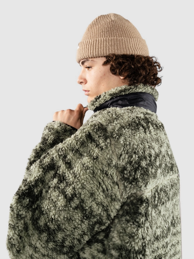 Columbia Winter Pass Printed Fleece II Zip Hoodie greenscape stip